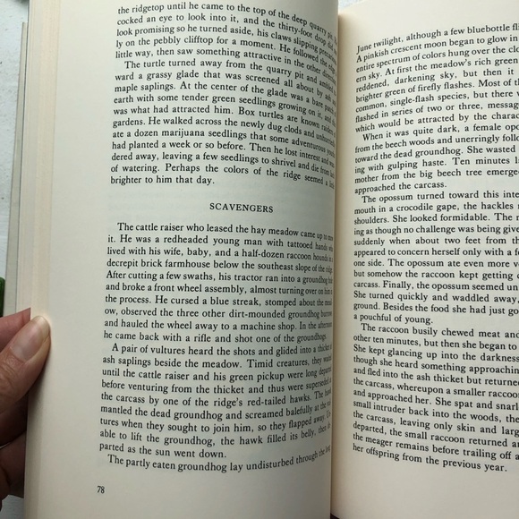 Idle Weeds: The Life of Sandstone Ridge by David Rains Wallace, hardcover ex lib - Picture 14 of 17